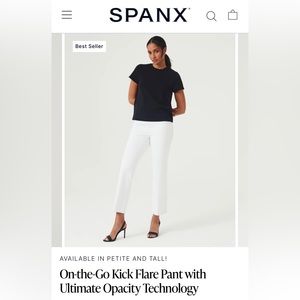 Spanx On-the-Go Kick Flare Pant with Ultimate Opacity Technology